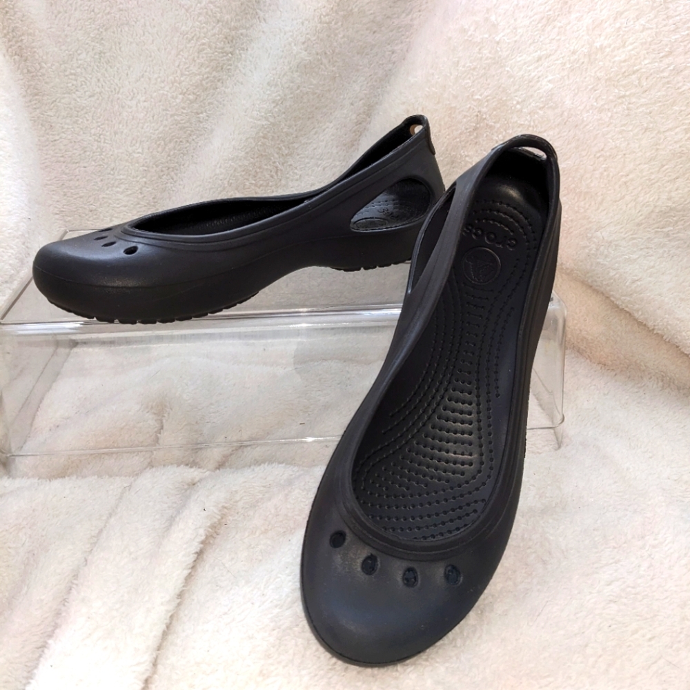 Women's CROCS | Kadee brown flats | size‎ 7